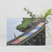 Pride-Schienen Einladung (Stehend Vorderseite)