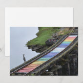 Pride-Schienen Einladung (Vorne/Hinten)