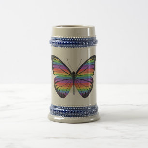 Pride Schmetterling - Bierglas