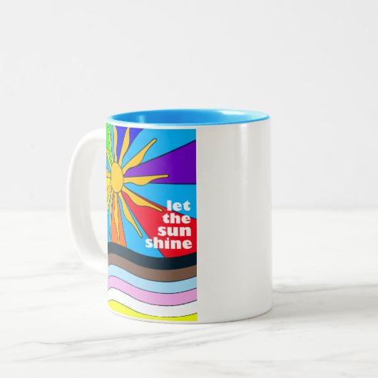 Pride Shine Tasse (Vorderseite Links)