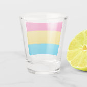 Pride Shot of Pansexuality Schnapsglas (Rückseite)