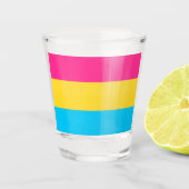 Pride Shot of Pansexuality Schnapsglas (Vorderseite)
