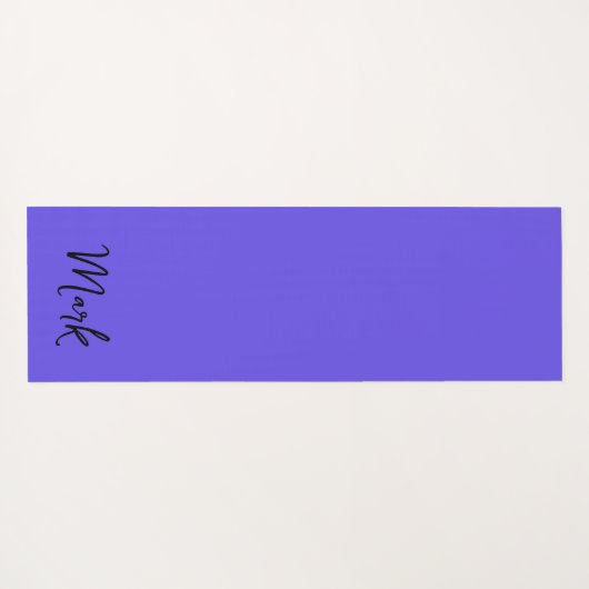 PRIDE Soft Rainbow Colors Yogamatte (Rückseite (Horizontal))