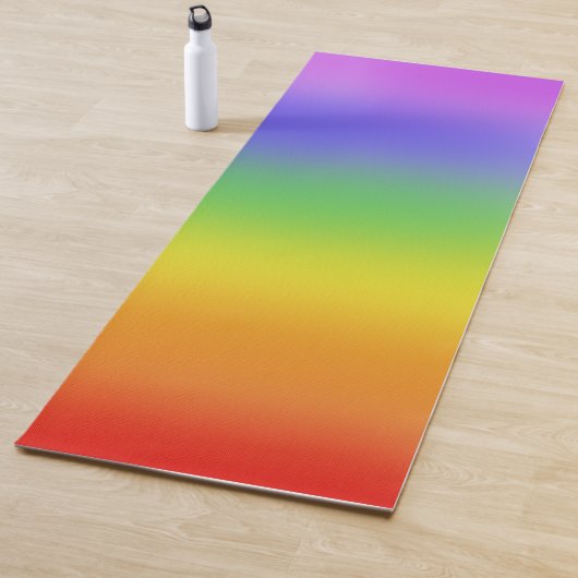 PRIDE Soft Rainbow Colors Yogamatte (Beispiel)