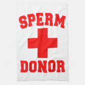 PRIDE SPERM DONOR DISPENSER FUNNY HALLOWEEN COSTUM GESCHIRRTUCH (Vertikal)