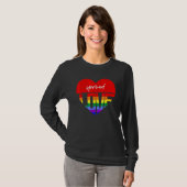 Pride Spread Liebe Regenbogenherz T-Shirt (Vorne ganz)