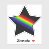 Pride Star Sticker (Blatt)