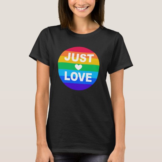 Pride Stuff mit Regenbogen-Liebe 11 T-Shirt (Vorderseite)