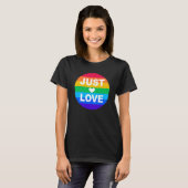 Pride Stuff mit Regenbogen-Liebe 11 T-Shirt (Vorne ganz)