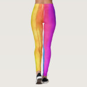 Pride-Symbol-Flagge für ein Leben in Diskriminieru Leggings (Rückseite)