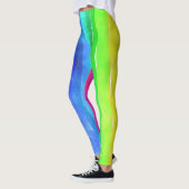 Pride-Symbol-Flagge für ein Leben in Diskriminieru Leggings (Links)