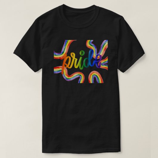 PRIDE T-Shirt - Rainbow Bold Front, Out Loud Heali (Design vorne)