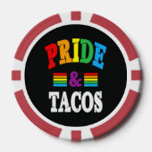 Pride Tacos Lgbt Pokerchips (Vorderseite)