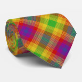 Pride Tartan Krawatte (Gerollt)