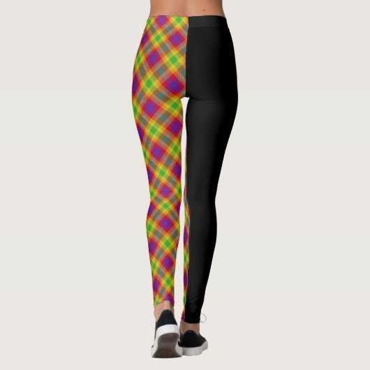 Pride Tartan Leggings (Rückseite)