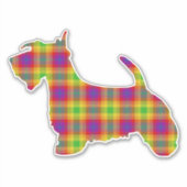 Pride Tartan Sticker (Vorderseite)
