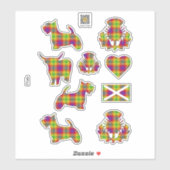 Pride Tartan Sticker (Blatt)