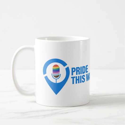 Pride This Way - Hol dir deinen Tee oder Kaffeebec Kaffeetasse (Links)