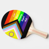 Pride Tischtennis Schläger (Seitenansicht)