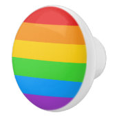 Pride Touch: Regenbogenflagge Keramikknauf (Rechts)