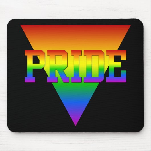 Pride Triangle mousepad (Vorne)