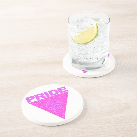 Pride Triangle Untersetzer (Seite)