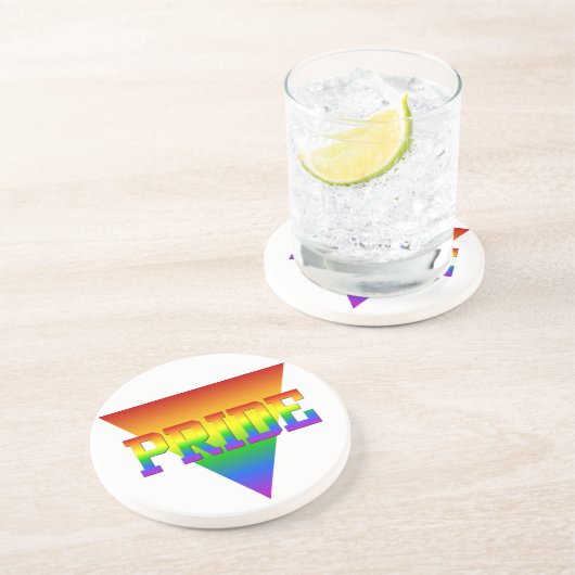 Pride Triangle Untersetzer (Seite)