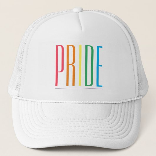 PRIDE Trucker Hat Truckerkappe (Vorderseite)