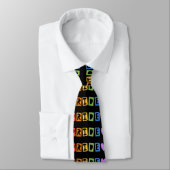 Pride Typography Neck Tie Krawatte (Gebunden)