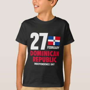Pride Unabhängigkeitstag Dominikanische Republik F T-Shirt