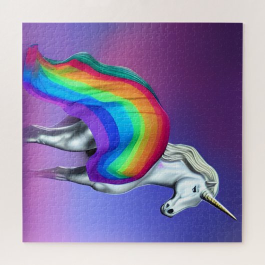 Pride Unicorn Puzzle (Horizontal)