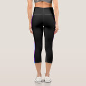 PRIDE Unisex Capri Leggings (Rückseite)