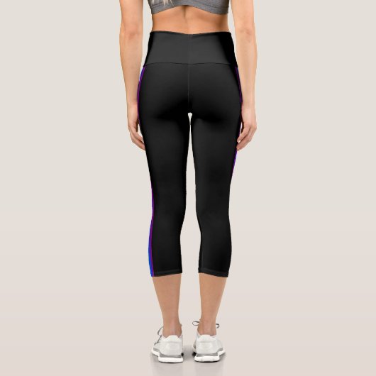 PRIDE Unisex Capri Leggings (Rückseite)