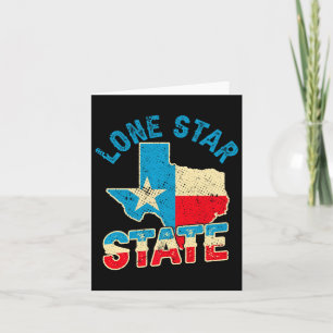 Pride Usa Patriot Lone Star Staat Texas Independen Karte