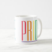 PRIDE White Tasse (VorderseiteRechts)