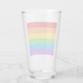 Prideful Chef: Regenbogenflagge Glas (Rückseite)