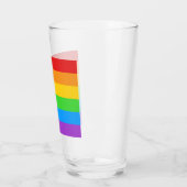 Prideful Chef: Regenbogenflagge Glas (Links)