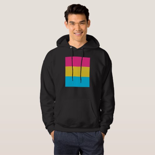 Prideful Pansexual Pop Hoodie (Vorne ganz)