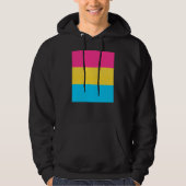 Prideful Pansexual Pop Hoodie (Vorderseite)