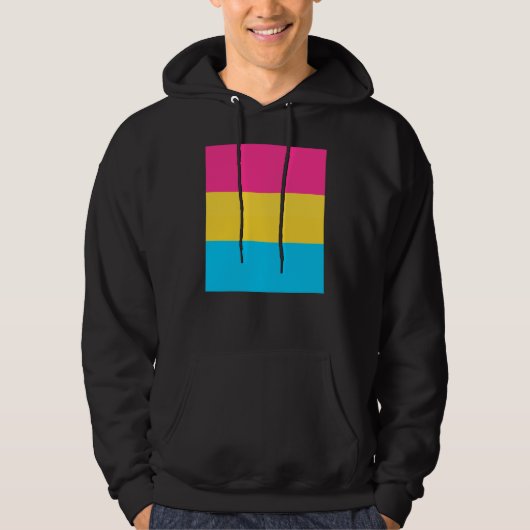Prideful Pansexual Pop Hoodie (Vorderseite)