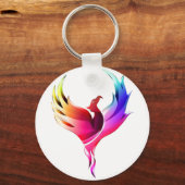 Prideful Phoenix Schlüsselanhänger (Vorderseite)