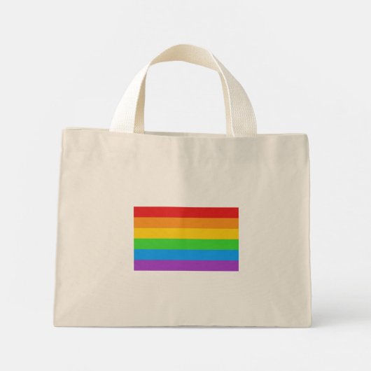 PrideMini: Rainbow Pride Mini Stoffbeutel (Rückseite)