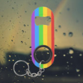 PridePop: Rainbow Pride Stainless Steel Mini Flaschenöffner