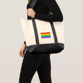 PridePulse: Rainbow Pride Impulse Tragetasche (Vorderseite (Produkt))