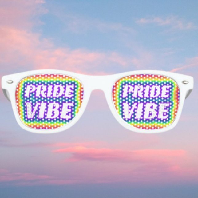 PrideVibe Rainbow Party Sonnenbrille (Von Creator hochgeladen)