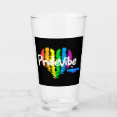 PrideVibe: Trinken mit Stolz Glas (Vorderseite)