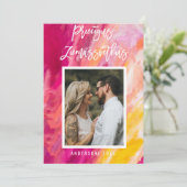 Priecigus Ziemassvetkus Lettisches Foto gestrichen (Stehend Vorderseite)