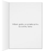 Priecigus Ziemassvetkus Traditionelles lettisches  (Innen (Rechts))