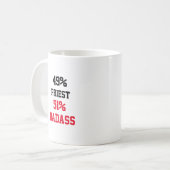 Priest Badass Kaffeetasse (Vorderseite Links)