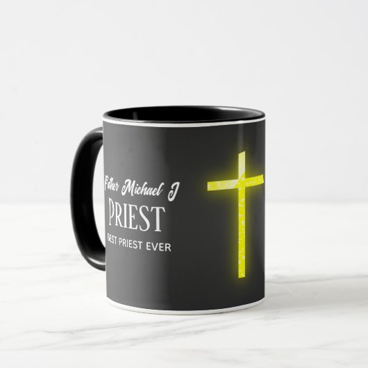 PRIEST GIFTS - Personalisiert Tasse (Vorderseite Links)